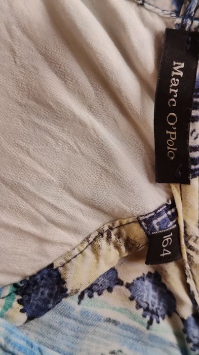 Рокля (туника) с подплата, памук, цветна, нова