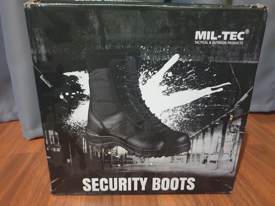 Mil-Tec Security Boots - Black