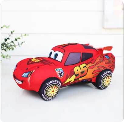 Плюшена кола Маккуин Светкавицата The Cars, 30см