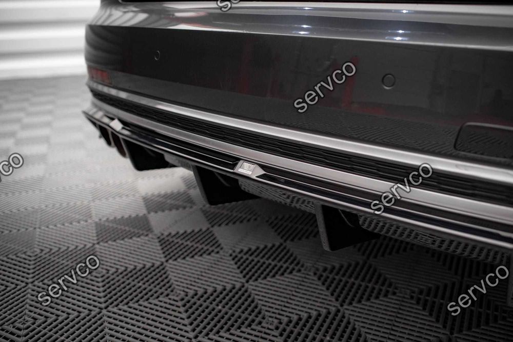 Prelungire difuzor bara spate Audi S8 A8 D5 Sline 2020- v11 Maxton