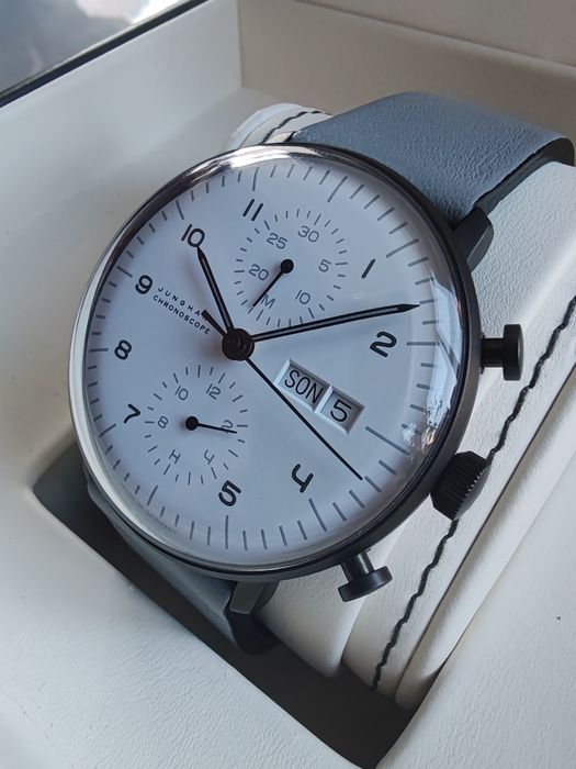 Ceas Junghans Max Bill Chronoscope Automatic Chronograph Nou-Nepurtat!