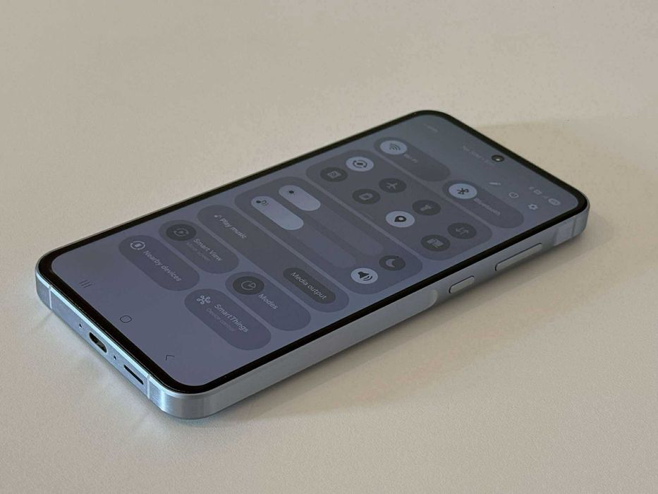 Бартер! Като НОВ! Samsung Galaxy A55 Iceblue (Син)