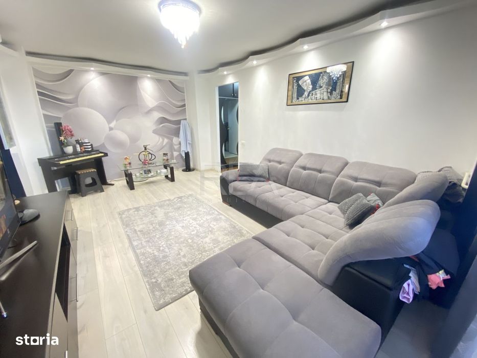 3 camere- Bloc 1998- Renovat-70mp-Calea 13 septembrie