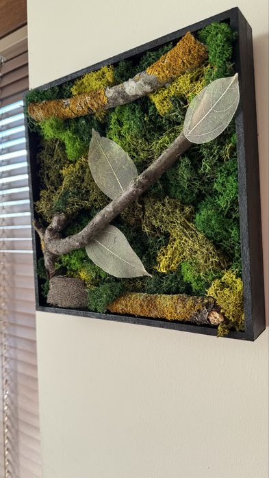 Картина от скандинавски мъх