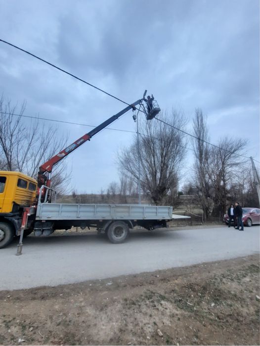 Услуги манипулятора по городу шымкент
