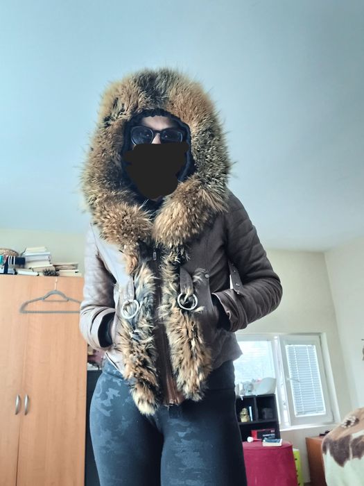 Яке от естествена кожа