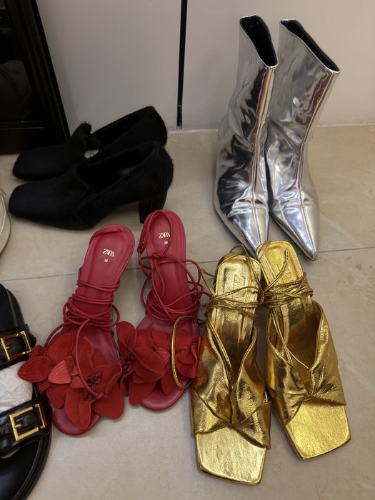 Massimo Zara adidas кожа