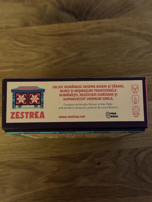 Zestrea - Joc de societate/Boardgame [NOU - STARE EXCELENTĂ]