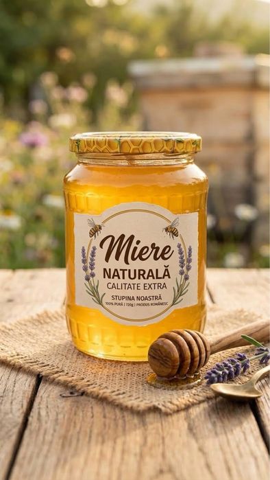 Miere Naturala 100% Produsa in Romania