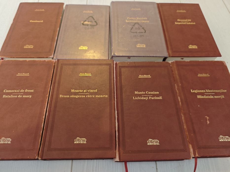 Colecția Sven Hassel, Adevărul de lux, Completa, 8 volume, Stare buna