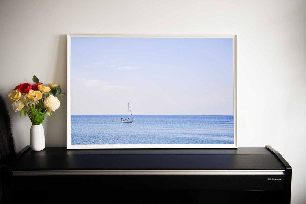 Vand tablou unicat print 61cm x 91cm - "Aroma de vara" Ikea, Mobexpert