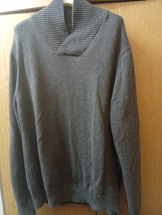 Тъмносив пуловер на CANDA размер XXL