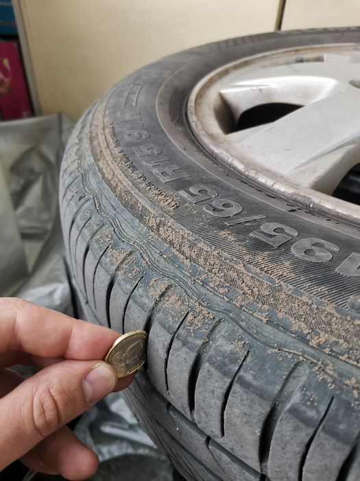 Летни гуми с джанти 4 броя KUMCHO ECO WING 195/65 R15 91H