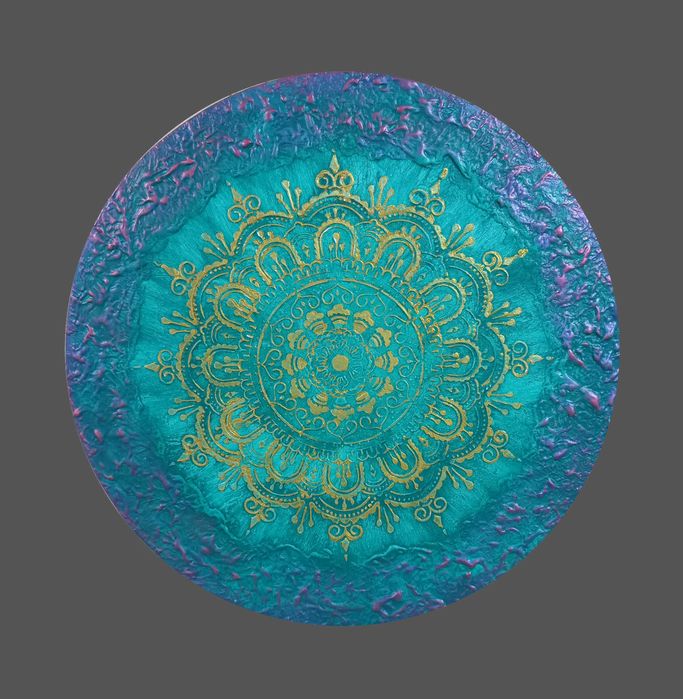 Интерьерная круглая картина