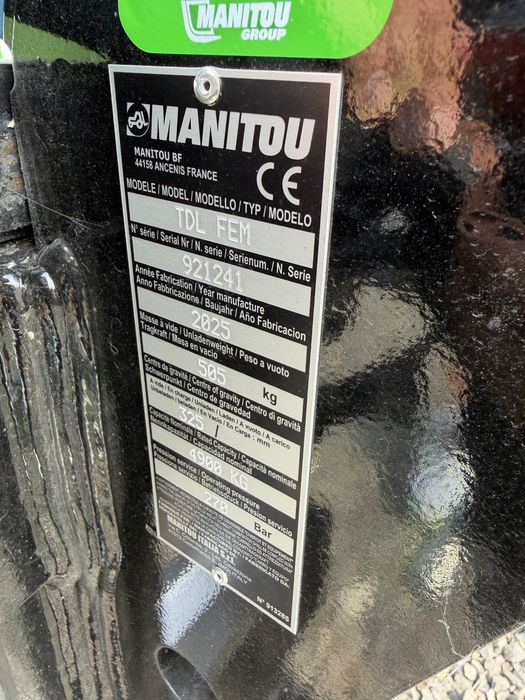 Furci noi  hidraulice pentru manitou MT MLT MRT