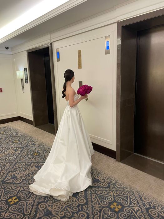 Свадебное платье А ситуэта