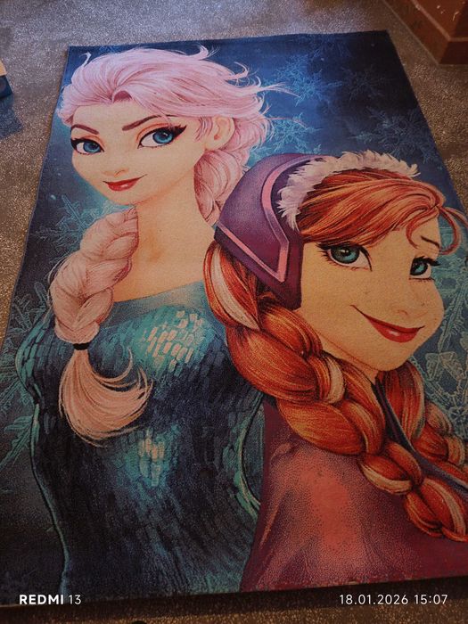 Covor deosebit  Ana și Elsa