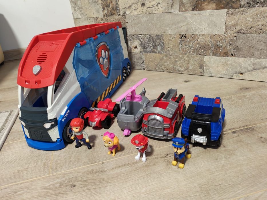 Vehicul de salvare, Paw Patrol, Launch Rescue Patroller cu sunete