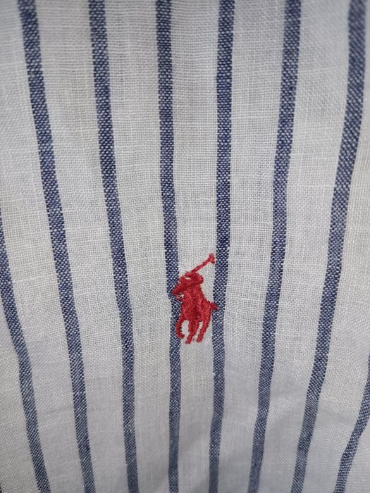 Polo Ralph Lauren cămășa din in bărbătească masura XL slim fit