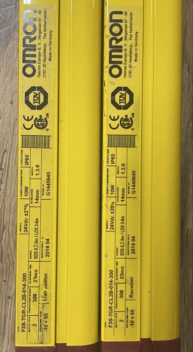 Bariere optice, safety light curtains. Sick, Omron, Keyence, Schmersal