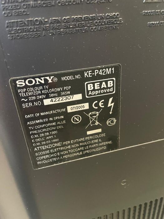 Продаётся телевизор Sony с тумбой