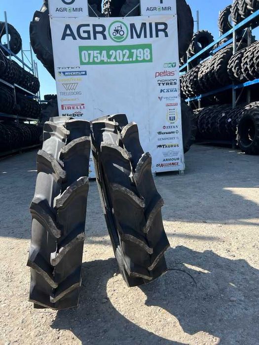 Anvelope 8 pliuri 8.3-22 cu camera marca ROADMILE pt tractor japonez