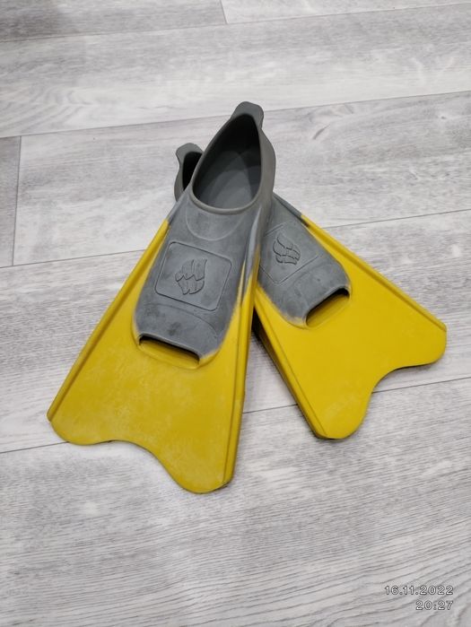 Ласты Mad Wave Pool Colour Long 30-33 желтый