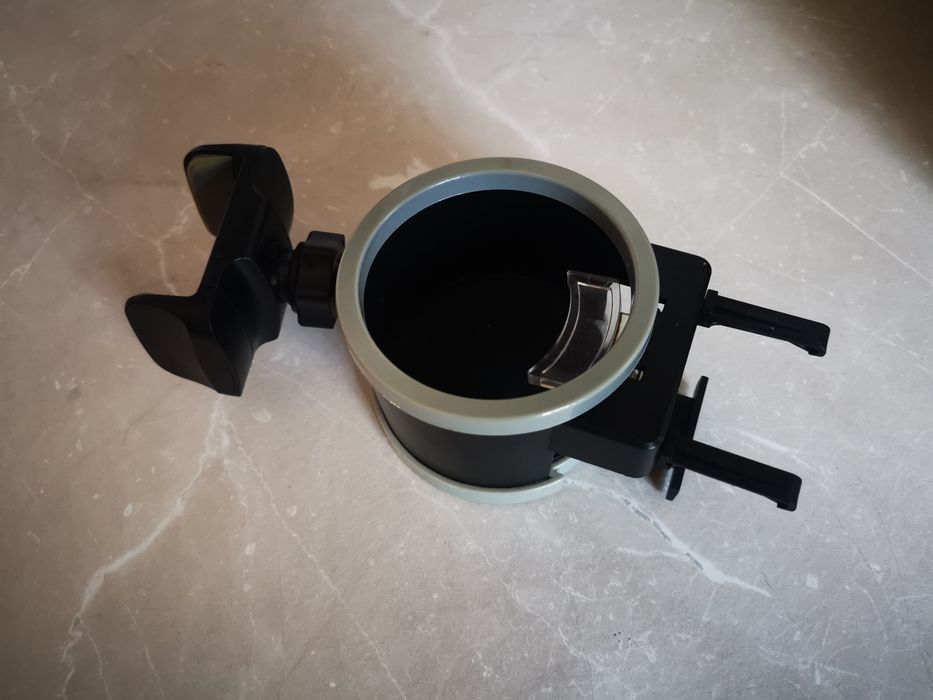 Suport auto pahar si telefon, prindere grila ventilatie, reglabil