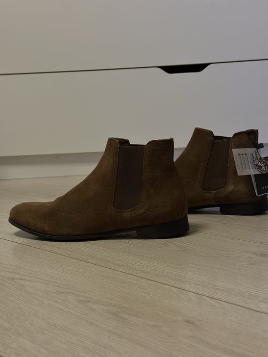 Ботинки замша кожа Chukka