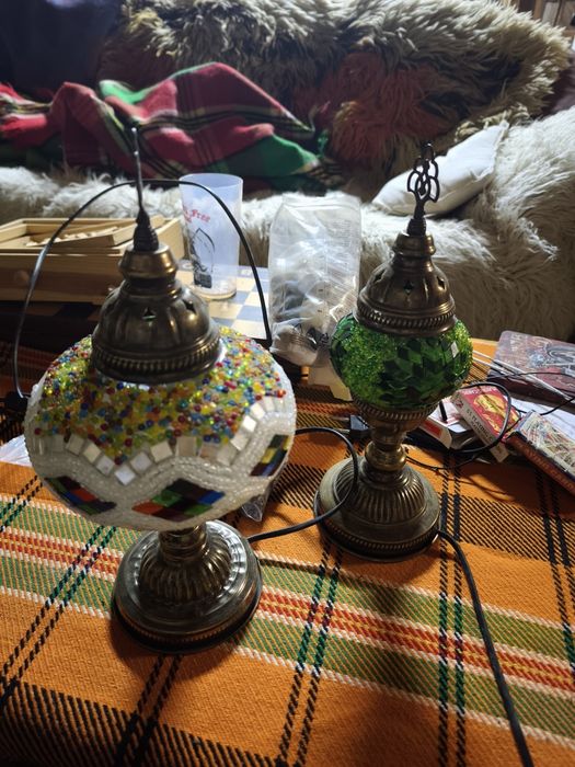 Красиви нощни лампи,ръчна изработка