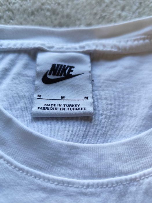 Tricou alb Nike logo