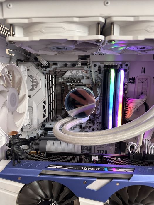 ASUS TUF Sabertooth Z170S + i7-7700 + охлаждане