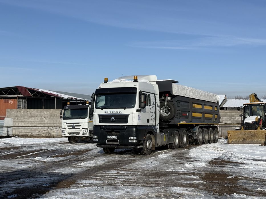 Котлован, самосвал, экскаватор, погрузчик