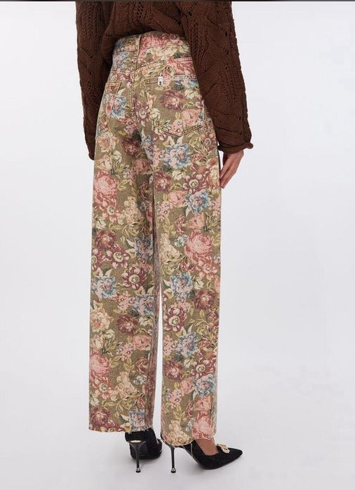 Цветни дамски дънки Liu Jo с финни камъни