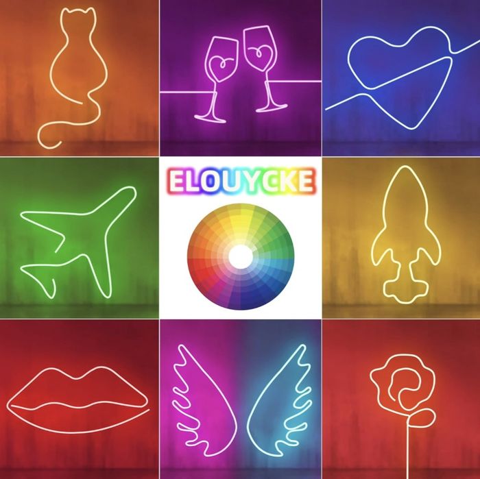 LED неонова въжена светлина 32.8 фута RGB неонови ленти, управление.