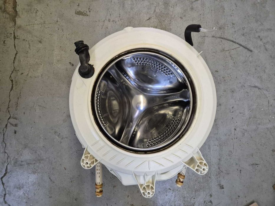 Cuva completa masina de spalat slim Candy Rapido RO4-1274DWME-1-S , cod piesa 43005965 / 70088186 Haier Hoover
