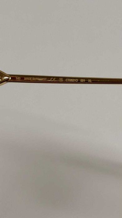 Очки Cartier Gold. Оригинал