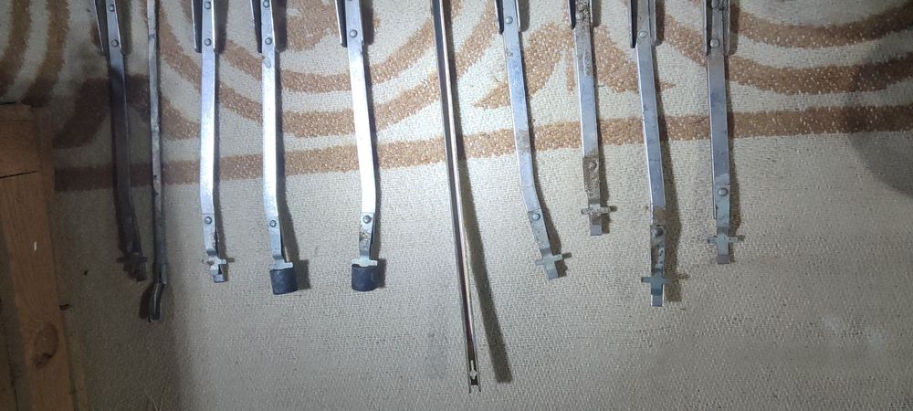 Дворник держатели металлические Зил 10шт. Рабочие годные