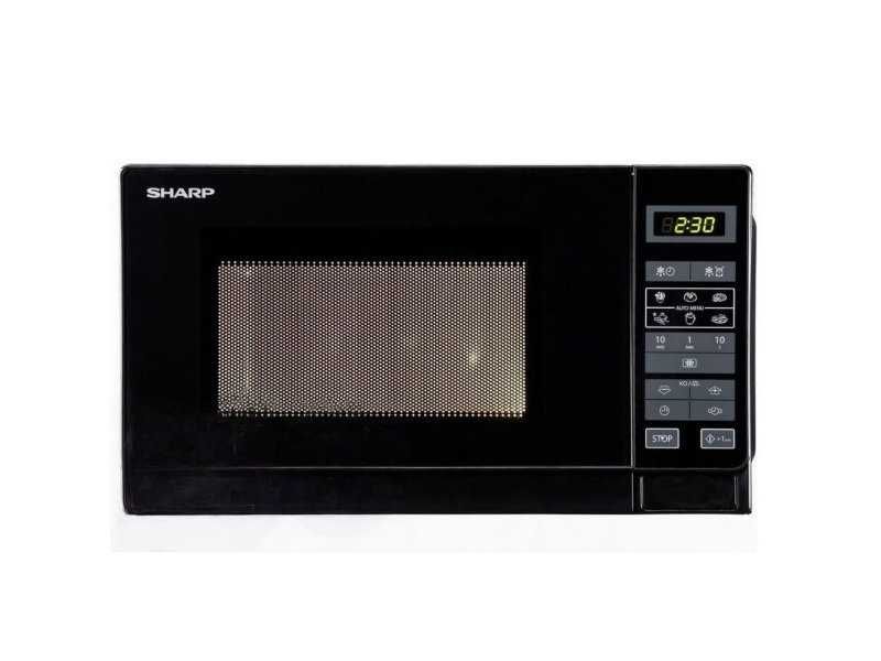 Микровълнова Фурна Sharp R242BKW – 20L, 800 W, Черна