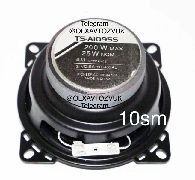 Pioneer 10см ўлчамли 2та калонка ўртаси пишалкали matiz spark damas