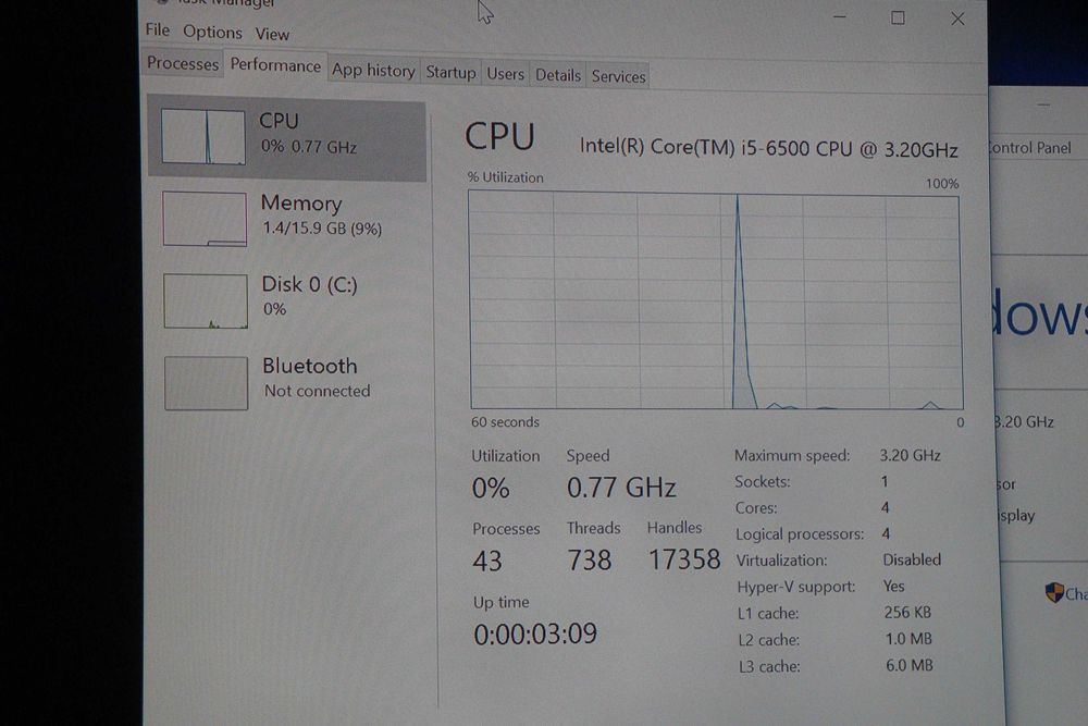 Procesor intel core i5 6500 3.6 Ghz 6mb cache 65w sk 1151 gen 6