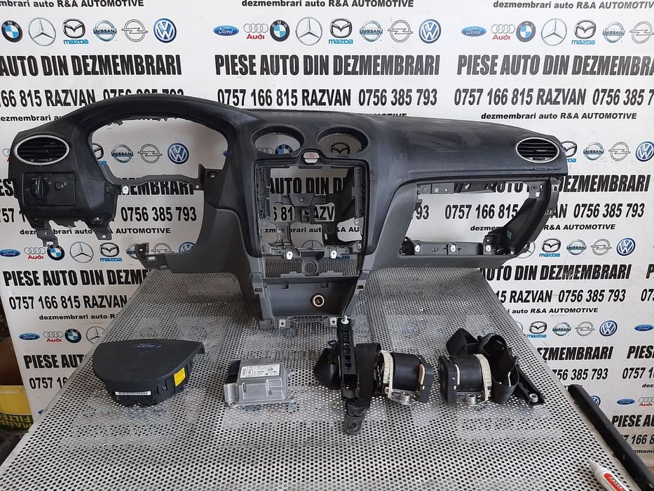 Plansa Bord Kit Airbag Complet Ford Focus 2 Facelift An 2008-2009-2010-2011 Dezmembrez Ford Focus 2