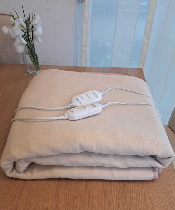 Електрическо одеяло Rosberg, Защита от прегряване, LED индикатор