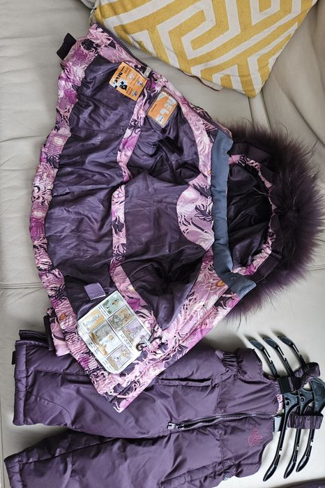 Децкий финский пуховый комбинезон