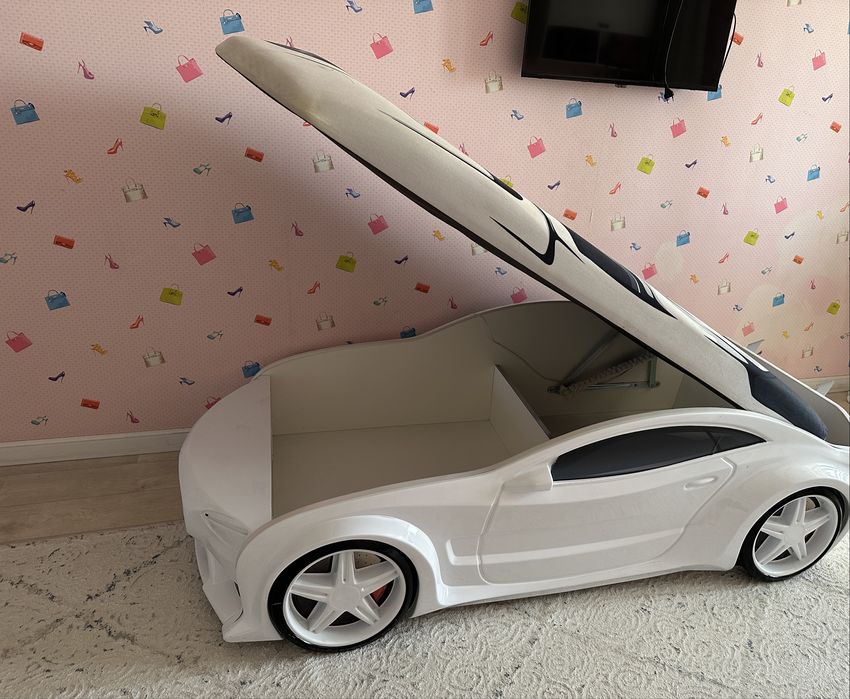 Детский кровать машина Б/У