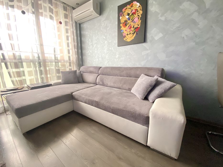 Ъглов разтегателен диван 260/170