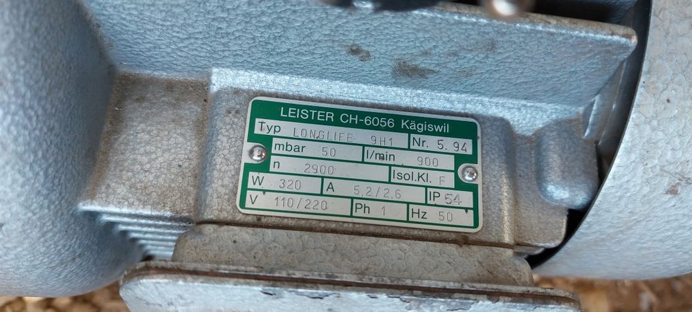 Exhaustor ventilator aer gaze tip pompa Siemens 0.90kw
Exhaustor venti