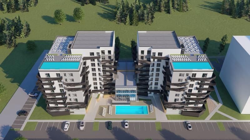 Apartamente Noi Băile Felix | Direct Dezvoltator | Piscină Infinity | De la 78.000 € tva inclus