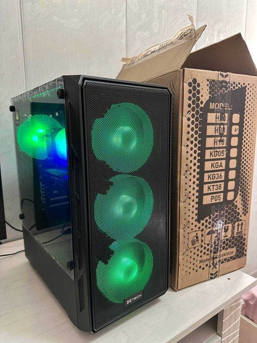 Игровой компьютер Xeon 12 ядер/ RX 5500 XT DDR6 8GB/ ОЗУ 16ГБ/ SSD 1TB