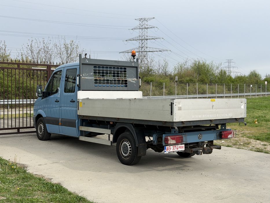 VW Crafter BASCULABIL 3.5t / 6+1 Locuri / Aer conditionat / Euro6 / stare PERFECTA, TVA Deductibil